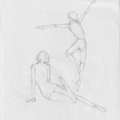 My project for course: Figure Drawing for Beginners. Un proyecto de Bocetado, Dibujo a lápiz, Dibujo y Dibujo anatómico de Savinee Montalampa - 25.04.2022