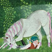 Ritratto fantasy. Traditional illustration project by akiram1988 - 04.23.2022