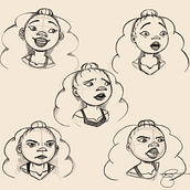 My project for course: Drawing Appealing Characters with Personality Ein Projekt aus dem Bereich Design von Figuren, Skizzenentwurf, Zeichnung, Stor, telling, Stor, board, Artistische Zeichnung, Erzählung, Traditionelle Illustration, Design von Garderoben und Animation von Kiana Gacuma - 15.04.2022