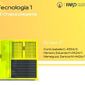 Tecnología - Metales - Cátedra Olavarría, FAPyD UNR.. Industrial Design, Graphic Design, Product Design, 3D Modeling, and Digital Illustration project by Isa Conti - 04.26.2022