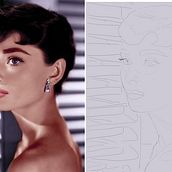 Mi Proyecto del curso: Pintura de personajes de la cultura pop en Photoshop. Een project van Traditionele illustratie,  Beeldende kunst,  Tekening, Digitale illustratie y  Portrettekening van Noa Pascual - 26.04.2022
