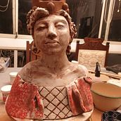 My project for course: Ceramic Illustration and Modeling Techniques. Un progetto di Illustrazione tradizionale, Artigianato, Belle arti e Ceramica di Heather Logan - 27.04.2022