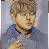 Mi Proyecto del curso: Retrato realista con lápices de colores. Un proyecto de Ilustración tradicional, Bellas Artes, Dibujo a lápiz, Dibujo, Dibujo de Retrato, Dibujo realista, Dibujo artístico y Dibujo con lápices de colores de samantha marilu romero pacheco - 26.04.2022