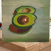 Il mio progetto del corso: Tecniche di pittura a olio contemporanea. Fine Arts, Painting, and Oil Painting project by lauraortica77 - 04.24.2022