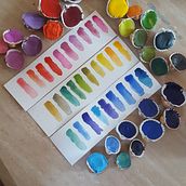 Mi Proyecto del curso: Elaboración de acuarelas artesanales. Arts, Crafts, Fine Arts, Painting, Watercolor Painting, DIY, and Color Theor project by Gisela Stefanetti - 04.27.2022