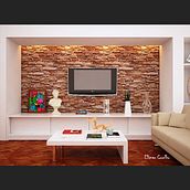 Contemporánea. 3D, Infographics, Architecture, Interior Architecture, Interior Design, and Decoration project by Elimar Coelho - 04.27.2022