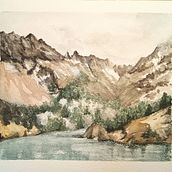 Mi Proyecto del curso: Paisajes naturales en acuarela. Fine Arts, Painting, and Watercolor Painting project by Marga Sorribes - 04.27.2022