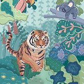 Mi Proyecto del curso: Ilustración digital: escenas coloridas de naturaleza . Traditional illustration, Digital Illustration, and Naturalistic Illustration project by yoyagamboa - 04.25.2022
