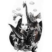 Hice este homenaje a Kumi Mizuno interviniendo una ilustración del gran Yuji Kaida.   Sólo es una reinterpretacion de los uniformes de los Xiliens. . Traditional illustration, Pencil Drawing, Realistic Drawing, Artistic Drawing, Digital Drawing, Street Art, Costume Design, and Character Design project by Enrique Montiel Ayala - 04.28.2022