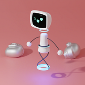 Mi Proyecto del curso: Introducción al diseño y modelado 3D con Blender. Motion Graphics, Character Design, Product Design, and 3D Modeling project by Irene Arias Nova - 04.28.2022