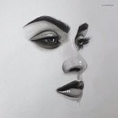 How to draw realistic nose step by step . % Vikash Kumar tarafından hazırlanan Eskiz çizimi, Eskiz defteri, Ve Güzel sanatlar projesi - 02.02.2019