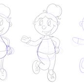 Mi Proyecto del curso: Diseño de personajes retro para animación. Animation, 2D Animation, and 3D Character Design project by Yutzil Duque Hernández - 04.28.2022