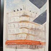 Il mio progetto del corso: Disegno architettonico con acquerello e inchiostro. Een project van  Schetsen,  Tekening, Aquarelschilderen,  Architecturale illustratie, Sketchbook y  Illustratie met inkt van Susanna Pasqualetti - 28.04.2022