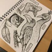 Meu projeto do curso: Sketching diário para inspiração criativa. Un projet de Illustration traditionnelle, Esquisse , Créativité, Dessin , et Carnet de croquis de Camila Braga - 29.04.2022