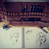 Sortir de sa zone de confort  Ein Projekt aus dem Bereich Skizzenentwurf, Zeichnung, Porträtzeichnung, Artistische Zeichnung und Sketchbook von Charlène Doeuff - 29.04.2022