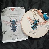 My project for course: Realistic Embroidery Techniques. Un projet de Illustration traditionnelle , et Design textile de kirstenekent - 29.04.2022