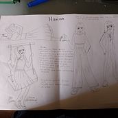 Hanna. Un proyecto de Ilustración tradicional de Rosa Maribel Rosasco Lizarraga - 29.04.2022
