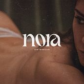 Nora Swimwear Brand Identity. Un progetto di Br, ing, Br, identit, Graphic design, Tipografia, Design di loghi e Design tipografico di Hamza Shehzad - 18.08.2021