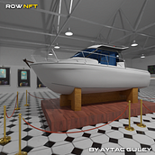 Fisher Boat at Ocean. 3D, Design, and 3D Modeling project by AYTAC GULEY - 03.15.2022