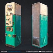 Mi Proyecto del curso: Creación de props realistas para videojuegos. 3D, 3D Modeling, Video Games, and Game Design project by Diego Kodiak - 04.11.2022