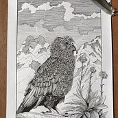 My project for course: Dip Pen and Ink Illustration: Capturing The Natural World. Sketching, Drawing, Artistic Drawing, Sketchbook, Ink Illustration, and Naturalistic Illustration project by alisha_ink - 04.30.2022