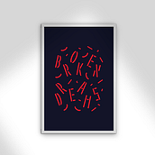 My project for course: Playful Typography for Powerful Communication in Illustrator. Design, Graphic Design, T, pograph, Creativit, Poster Design, Digital Design, T, pograph, and Design project by Anastasia Vorona - 05.07.2022