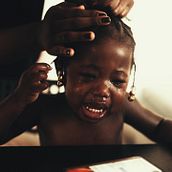 The hair day . Photograph project by Néhémie Lemal - 04.30.2022