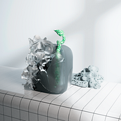 Green shoot. Design, 3D, and 3D Design project by Tetjana Cherednichenko - 04.30.2022