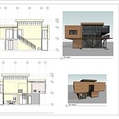 Mi Proyecto del curso: Diseño y modelado arquitectónico 3D con Revit. 3D, Architecture, Interior Architecture, 3D Modeling, Digital Architecture, and ArchVIZ project by Angie Aracelis Guerrero Feliciano - 04.30.2022