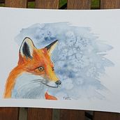 My project for course: Expressive Animal Portraits in Watercolor. Traditional illustration, Watercolor Painting, Realistic Drawing, and Naturalistic Illustration project by Thomas Larsson - 05.01.2022