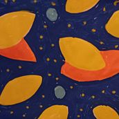 My project for course: Abstract Compositions Playing with Colors. Traditional illustration, Pattern Design, and Sketchbook project by Nasia Angelopoulou - 05.02.2022