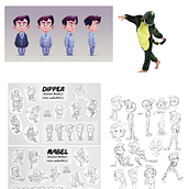 Meu projeto do curso: Design de personagens para animação com Photoshop. Un proyecto de Animación, Diseño de personajes y Animación de personajes de Gabriela Rodrigues Pessoni - 29.04.2022