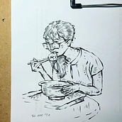 My project for course: Daily Sketching for Creative Inspiration. Un progetto di Illustrazione tradizionale, Bozzetti, Creatività, Disegno e Sketchbook di Chonnajak Bk - 02.05.2022
