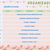 Mi Proyecto del curso: Organización de agenda: gestiona tu tiempo y energía. Projekt z dziedziny Doradztwo kreat, wne, Zarządzanie projektowaniem, Marketing, Zarządzanie, Produkt i wność użytkownika Maria del Rosario Lovaglio Rivas - 02.05.2022