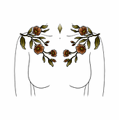 Mi Proyecto del curso: Diseño de tatuajes botánicos con Procreate. Traditional illustration, Digital Illustration, Tattoo Design, and Botanical Illustration project by isabele - 05.02.2022