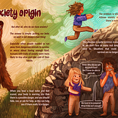 My project: Anxiety. Traditional illustration, Fine Arts, Graphic Design, Creativit, and Digital Illustration project by Esther Calderan Hoffmann - 04.30.2022