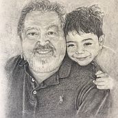 MARTIN y AMILCAR. Portrait Drawing project by GABRIEL - 05.02.2022
