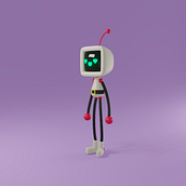 Mi Proyecto del curso: Introducción al diseño y modelado 3D con Blender. Motion Graphics, Character Design, Product Design, and 3D Modeling project by vivisierra08 - 05.03.2022