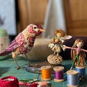 Fiber Art. Sculpture project by Donna Koepp - 05.03.2022