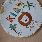 Mi Proyecto del curso: Técnicas básicas para bordar letras. Embroider, and Textile Design project by Luisa Franco Rubio - 05.03.2022