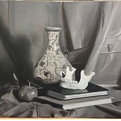 Estudio del claroscuro. Painting, and Oil Painting project by Daniel Blanco - 03.30.2022