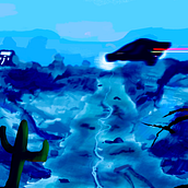 Meu projeto do curso: Concept Art: introdução ao design de cenários: Canyon. Traditional illustration, Film, Video, TV, Animation, Digital Illustration, Video Games, Concept Art, and Game Design project by marcus.srocha - 05.01.2022