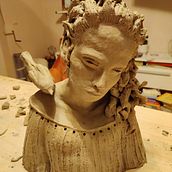 Mein Kursprojekt: Einführung in das Töpfern von figurativen Skulpturen. Fine Arts, and Sculpture project by bettinafloeckner - 05.04.2022