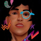 My project for course: Creative Portrait Illustration with Procreate. Traditional illustration, Drawing, Digital Illustration, Portrait Drawing, Digital Drawing, and Digital Painting project by Bharati Das - 05.03.2022
