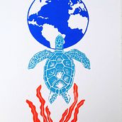 My project for course: Contemporary Printmaking with Linoleum. Un progetto di Illustrazione tradizionale, Artigianato, Belle arti e Stampa di Ally Wragg - 04.05.2022