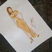 Mi Proyecto del curso: Jurassic Fashion. Un projet de Illustration traditionnelle, Esquisse , St, lisme, Dessin numérique et Illustration de mode de Hebe Zoe Lajhan Montoya Zamora - 04.05.2022