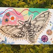 Mi Proyecto del curso: Técnicas de bordado experimental sobre papel. Fine Arts, Collage, Embroider, and Textile Design project by Tatiana Puentes - 04.15.2022