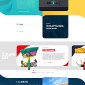 InBetta - Website layout. Un progetto di Web design, Design, UX / UI, Direzione artistica, Br, ing, Br, identit, Graphic design, Marketing digitale, Design digitale, Comunicazione e Teoria del colore di Rodrigo Rost - 05.05.2022