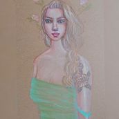 Il mio progetto del corso: Illustrazione con pastelli e matite colorate . % Claudia DG tarafından hazırlanan Geleneksel illüstras, on, Güzel sanatlar, Kalem Çizimi, Çizim, Portre Çizimi, Gerçekçi Çizim, Ve Sanatsal Çizim projesi - 05.05.2022