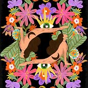 Meu projeto do curso: Ilustração flat com Photoshop. Un proyecto de Ilustración tradicional, Ilustración digital y Pintura digital de Regina Zinatto Porto - 03.05.2022